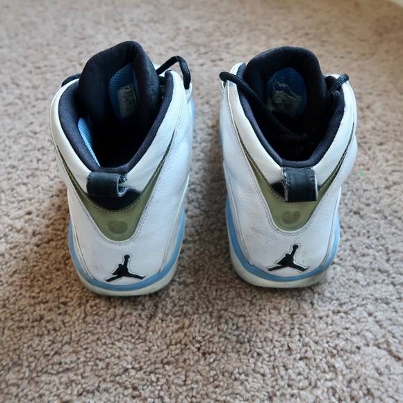 DS Air Jordan Nine Point Five Team WHITE CAROLINA BLUE 314308-014 - Picture 4 of 5